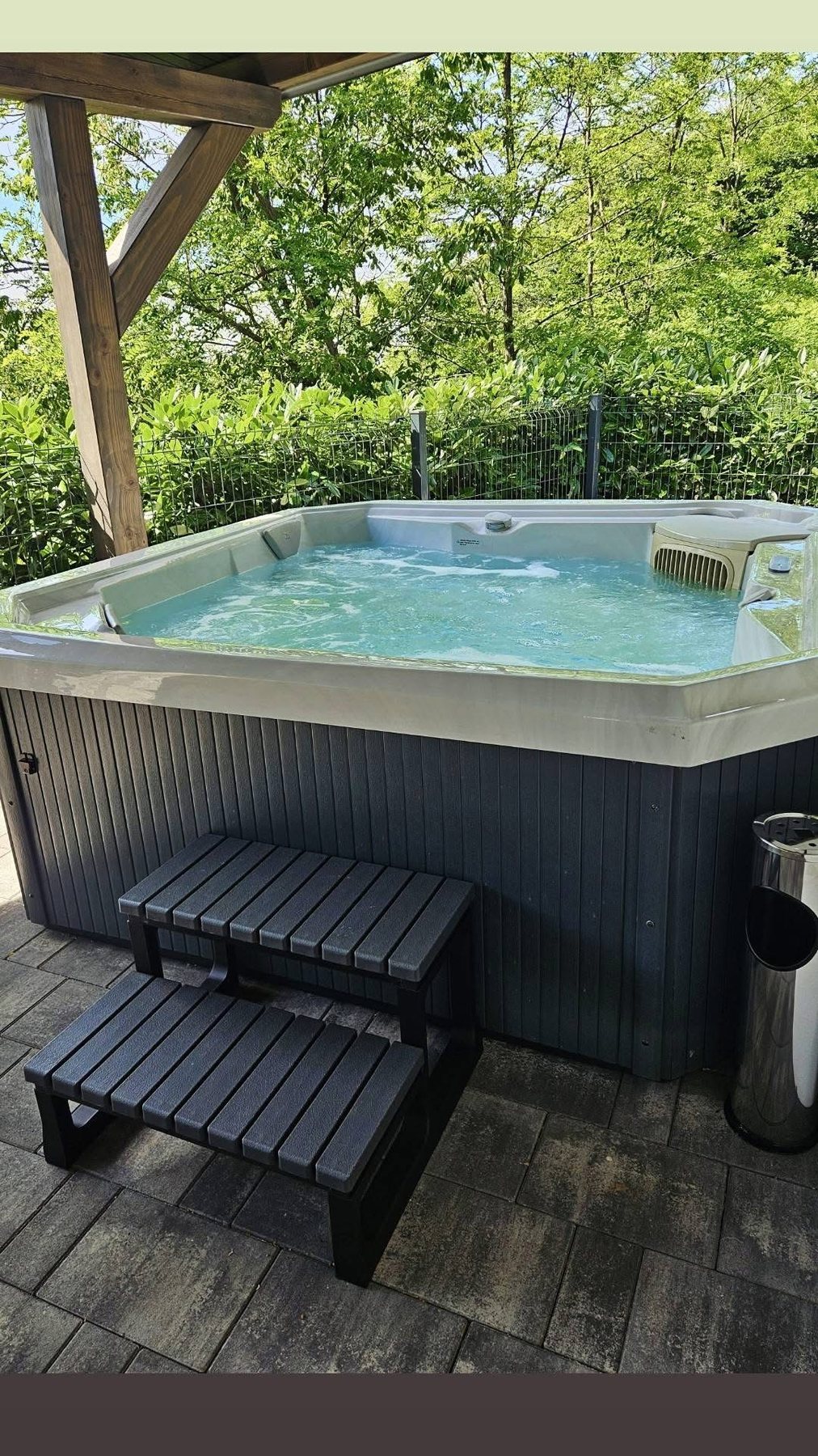 Jacuzzi za opuštanje u Villi Grandis